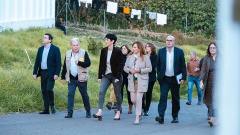 La Ministra de Inclusión, Seguridad Social y Migraciones, Elma Saiz visita varios centros de extranjeros en Tenerife