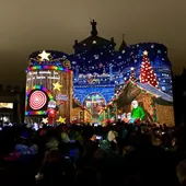 Cortes de tráfico y autobuses en Toledo por el espectáculo de luz en Puerta de Bisagra Cortes de tráfico y autobuses en Toledo por el espectáculo de luz en Puerta de Bisagra