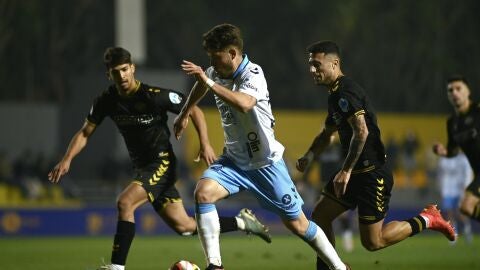 Dani Lorenzo, jugador del M&aacute;laga CF