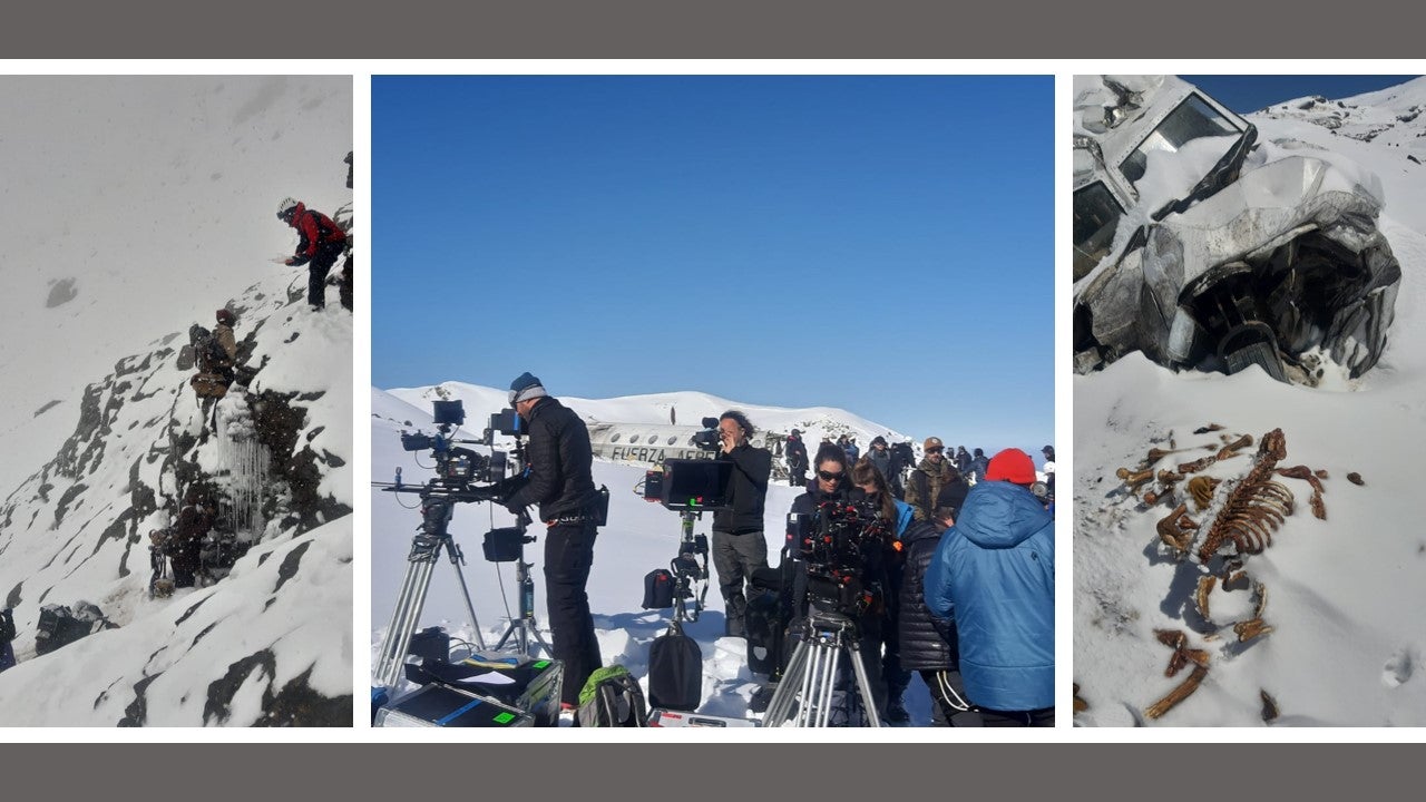 Un segoviano en la grabación de "La Sociedad de la Nieve" Un segoviano en la grabación de "La Sociedad de la Nieve"