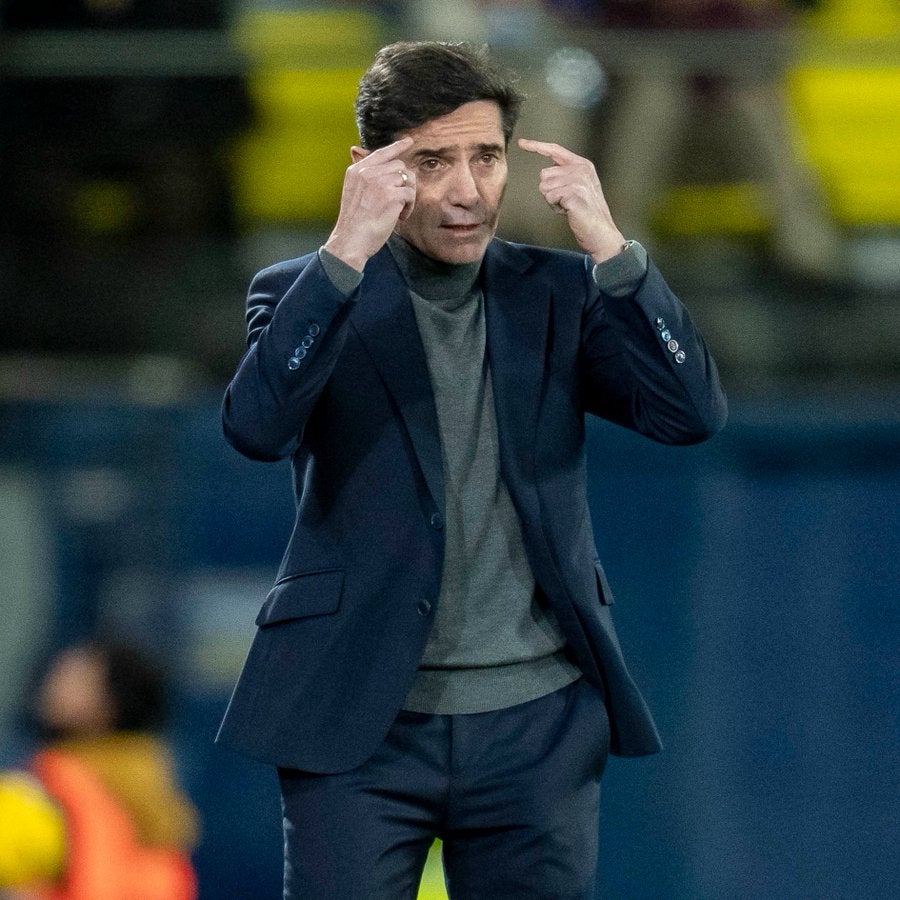 Marcelino: "No somos candidatos al título" Marcelino: "No somos candidatos al título"