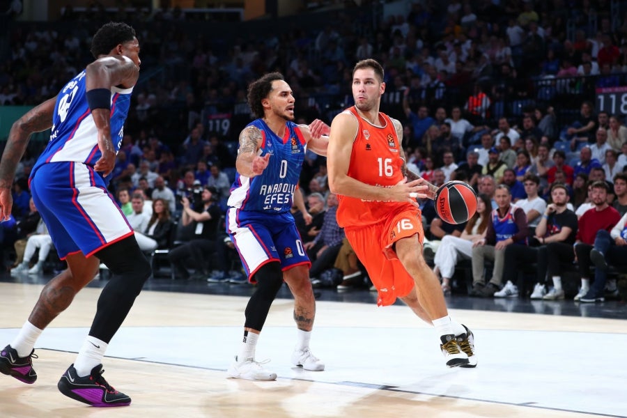 Valencia Basket buscará el top-8 de Euroliga ante el Anadolu Efes Istanbul en La Fonteta Valencia Basket buscará el top-8 de Euroliga ante el Anadolu Efes Istanbul en La Fonteta
