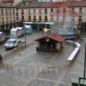 La Plaza Mayor acoge el reparto de 7.500 raciones de Roscón