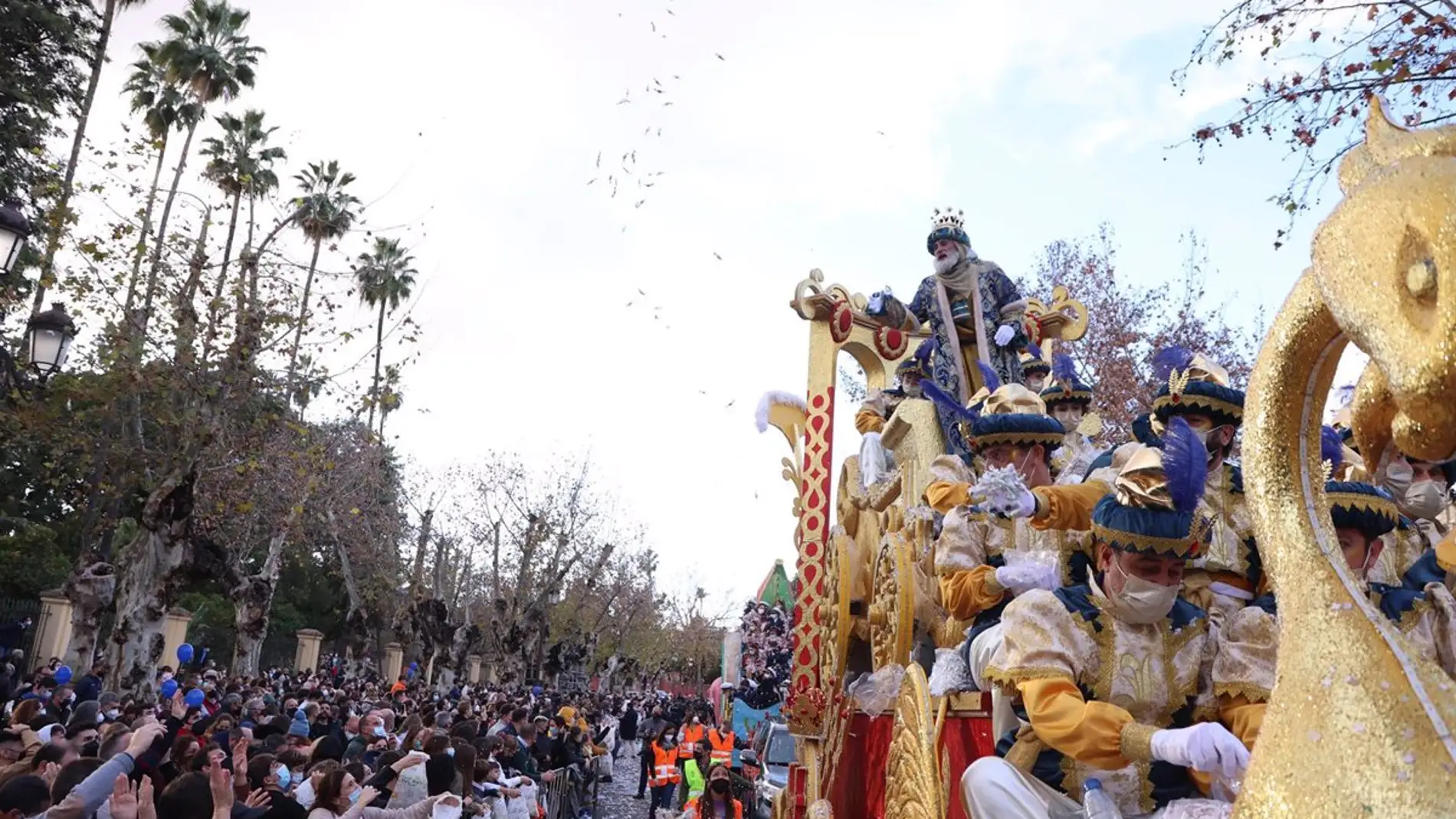 Cabalgata de los Reyes Magos en Sevilla