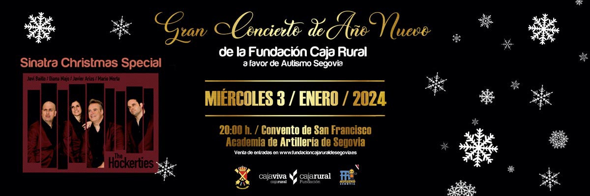 Concierto de Año Nuevo de la Fundación Caja Rural de Segovia Concierto de Año Nuevo de la Fundación Caja Rural de Segovia