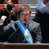 El presidente de Argentina, Javier Milei. El presidente de Argentina, Javier Milei.