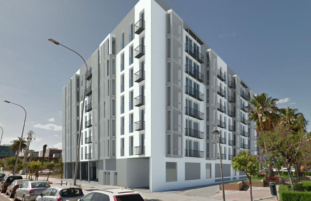 El Ayuntamiento de València retoma la construcción de 75 pisos de alquiler asequible en la avenida de los Naranjos El Ayuntamiento de València retoma la construcción de 75 pisos de alquiler asequible en la avenida de los Naranjos