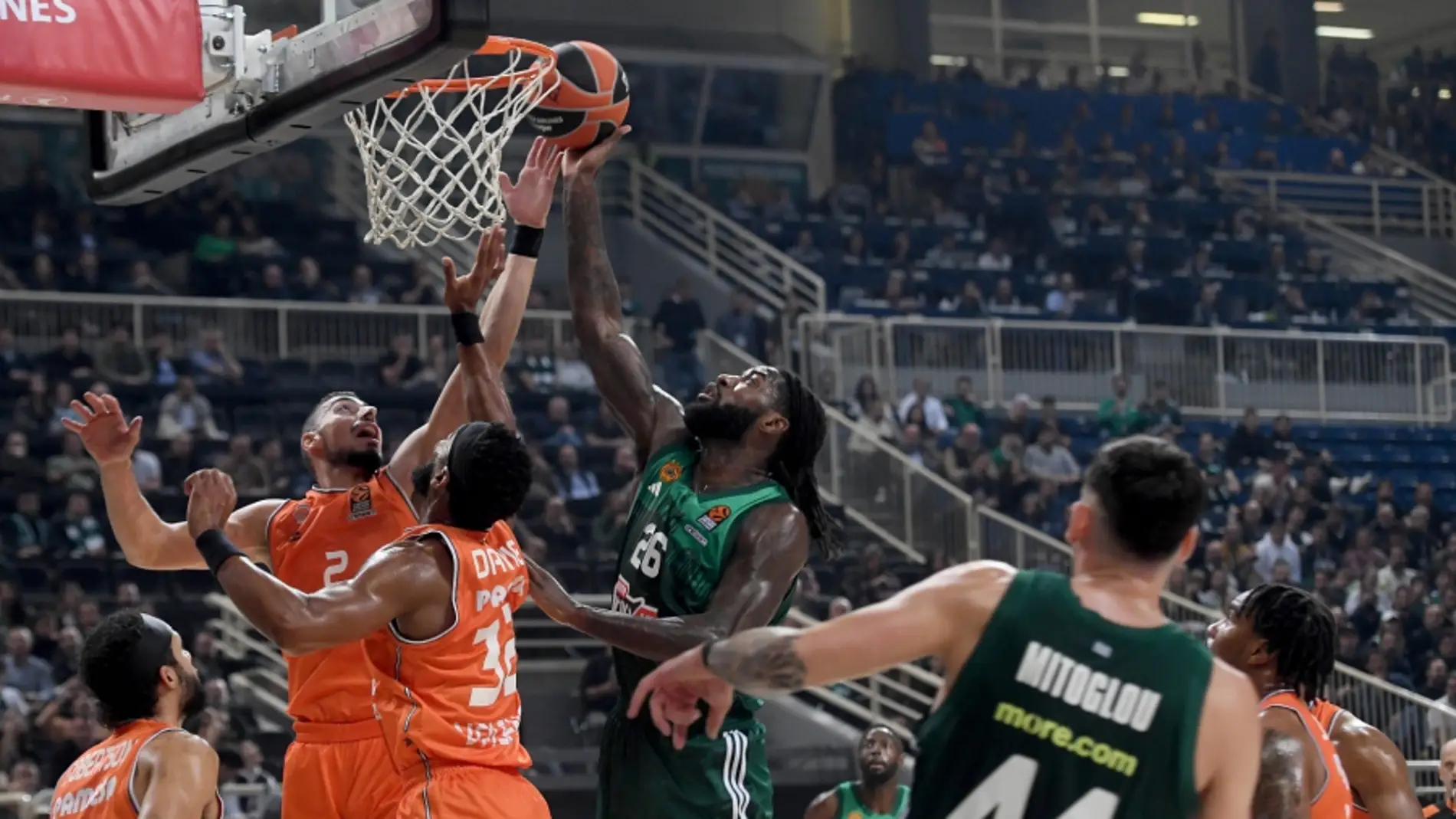 Valencia Basket recibe al Panathinaikos Aktor Athens 