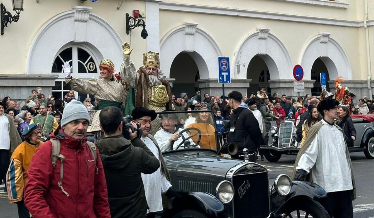 Los Reyes Magos traen el frio y la lluvia a Euskadi Los Reyes Magos traen el frio y la lluvia a Euskadi