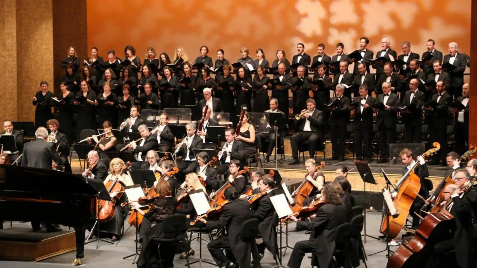 La Sinfónica de Balears durante un concierto. 