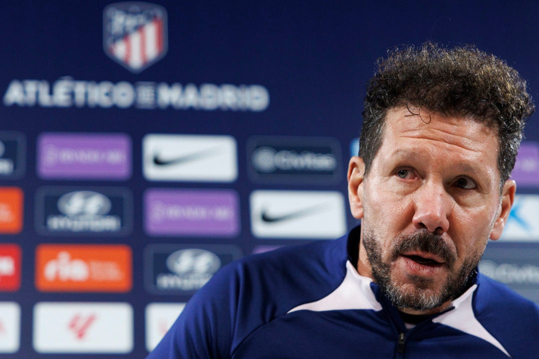 Simeone: "Confío muchísimo en este equipo" Simeone: "Confío muchísimo en este equipo"
