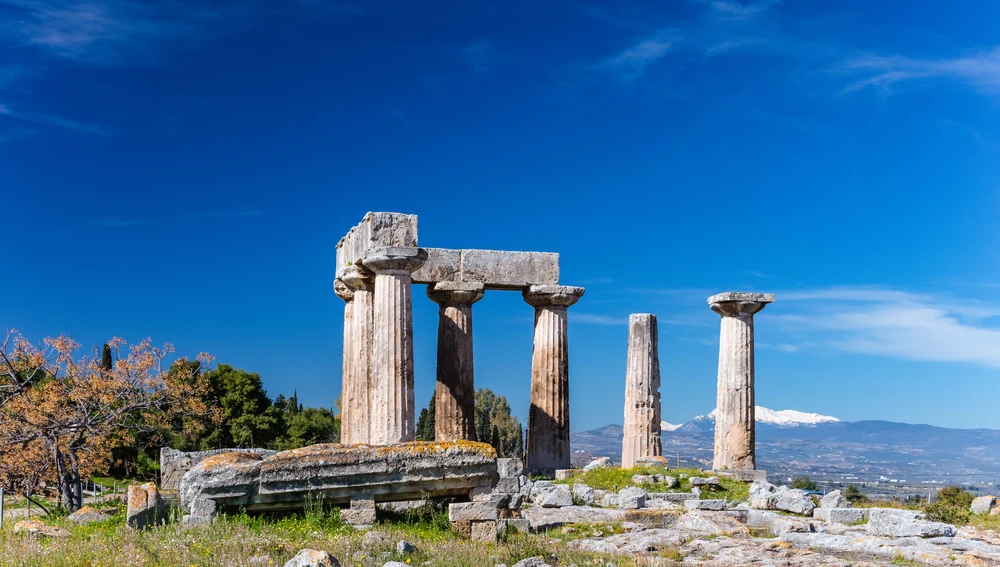 Ruinas de Corinto-Antigua Grecia