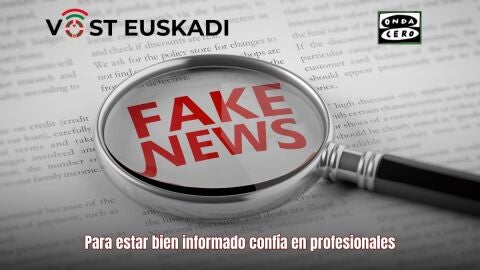 Noticias falsas Euskadi