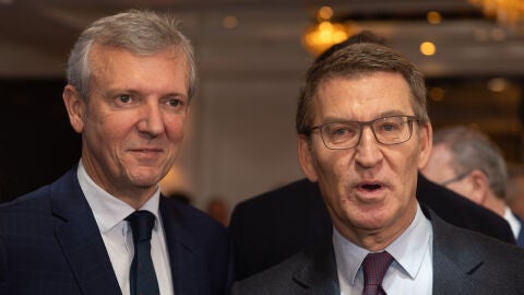 Alfonso Rueda y Alberto N&uacute;&ntilde;ez Feij&oacute;o 