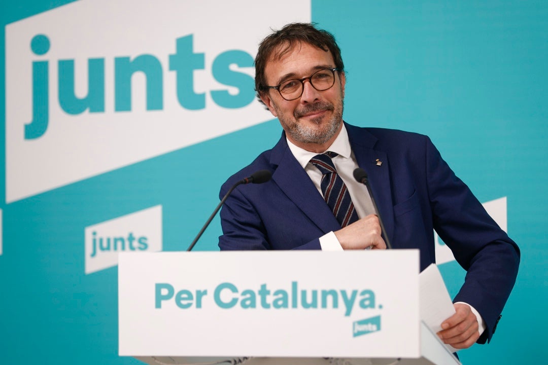 Junts pide al Gobierno sanciones para las empresas que no quieran volver a Cataluña Junts pide al Gobierno sanciones para las empresas que no quieran volver a Cataluña