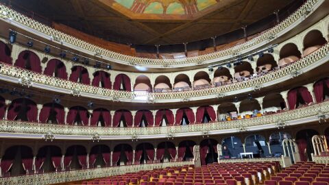 Patio de butacas en el Gran Teatro Falla 