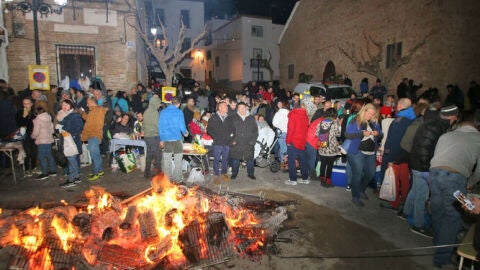 prendido del chisco