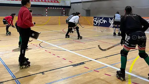 9-1 Entrenamiento del Telecable Hockey femenino 9-1 Entrenamiento del Telecable Hockey femenino
