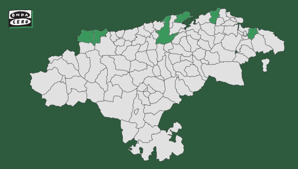Municipios en los que ya han aparecido microplásticos