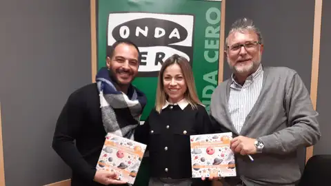 David Ortega, Beatriz Espinosa y Juan Carlos Fresneda David Ortega, Beatriz Espinosa y Juan Carlos Fresneda