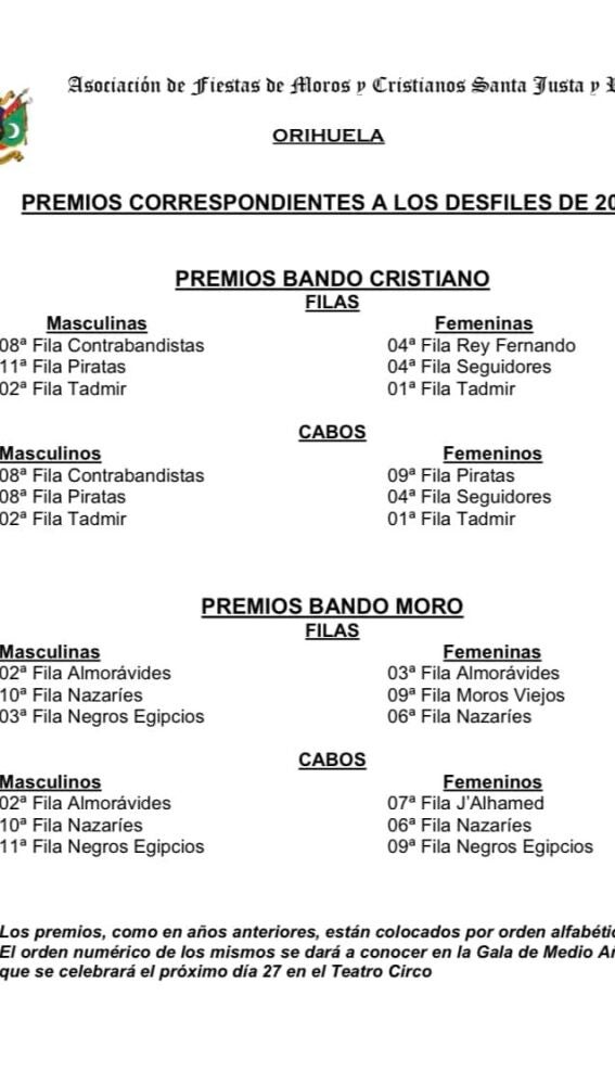 Asociación de Fiestas de Moros y Cristianos 'Santas Justa y Rufina'