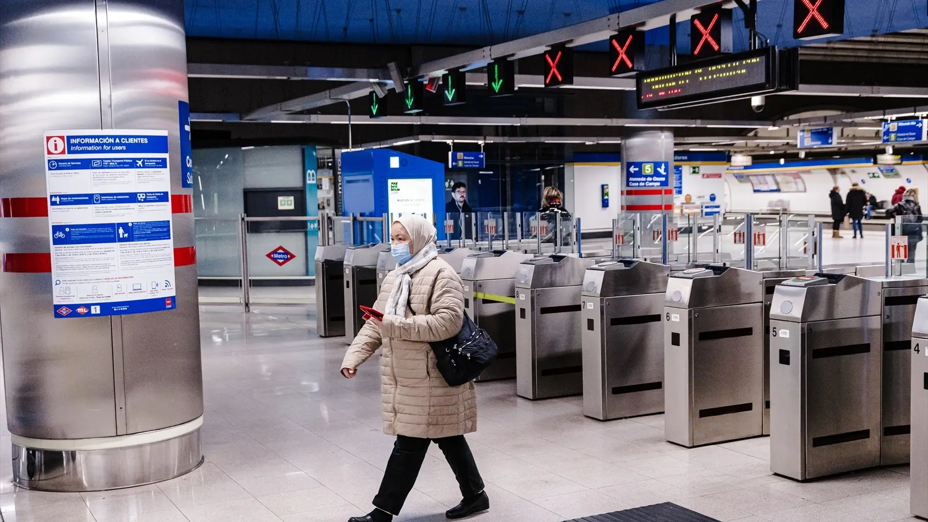 Metro de Madrid permitirá pagar con tarjeta de crédito en los tornos