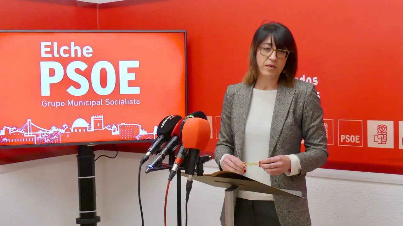 Patricia Maciá, concejala del Grupo Socialista en el Ayuntamiento de Elche. Patricia Maciá, concejala del Grupo Socialista en el Ayuntamiento de Elche.