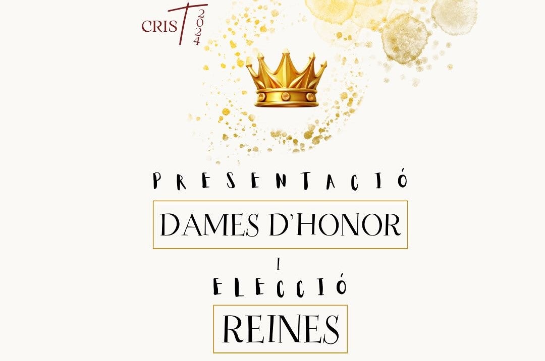 Las fiestas del 'Crist d'Altea' elige las reinas de la fiestas de 2024 Las fiestas del 'Crist d'Altea' elige las reinas de la fiestas de 2024