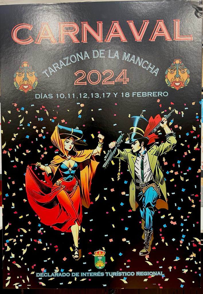 ‘Espía’ será la obra que anunciará el Carnaval 2024 de Tarazona de La Mancha ‘Espía’ será la obra que anunciará el Carnaval 2024 de Tarazona de La Mancha
