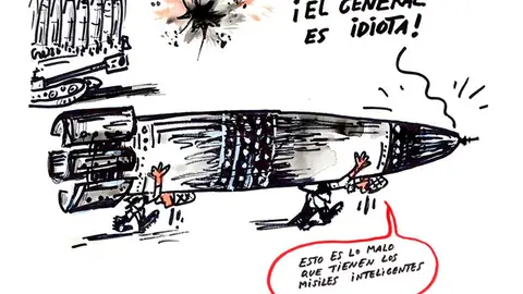 La Fábrica del Humor inaugura una muestra que recoge la visión de artistas de todo el mundo sobre el impacto de la Inteligencia Artificial en nuestras vidas Viñeta de la exposición "Inteligencia Artificial: 52 viñetas creadas con inteligencia natural"