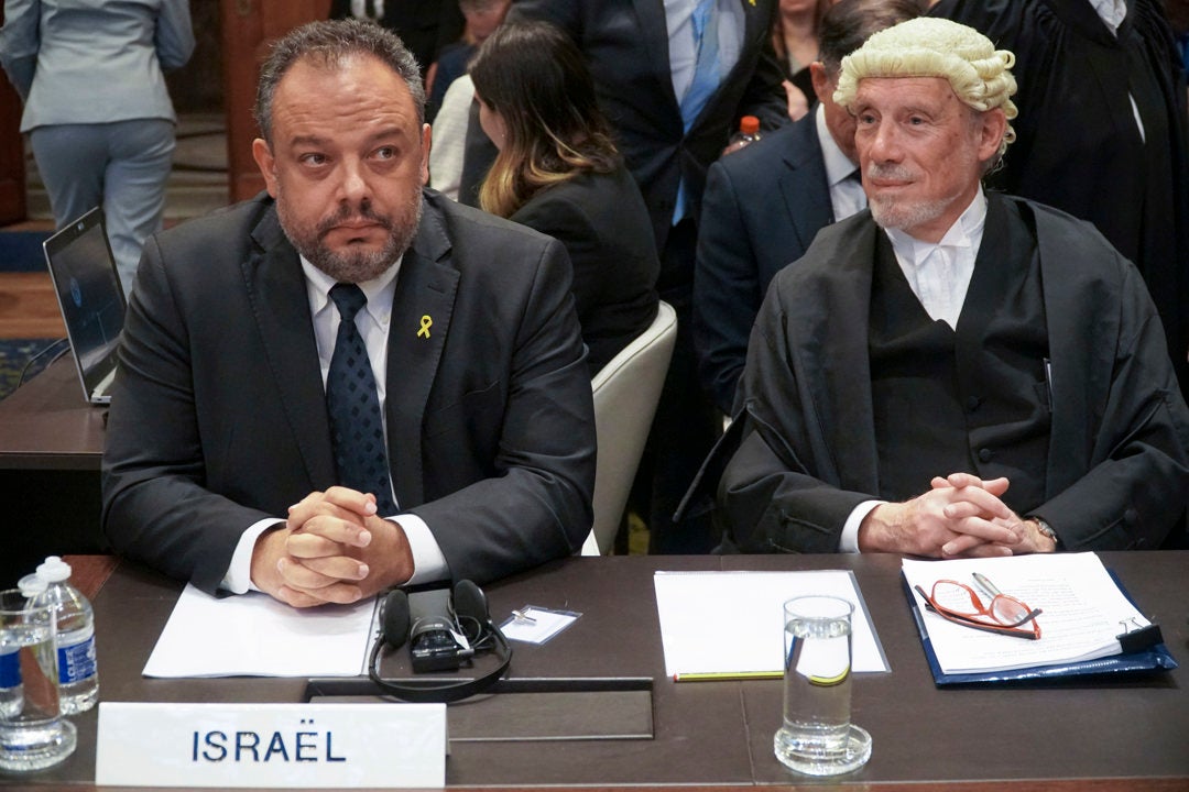 Israel acusa a Sudáfrica de presentar una imagen jurídica "distorsionada" a la Corte Internacional de Justicia Israel acusa a Sudáfrica de presentar una imagen jurídica "distorsionada" a la Corte Internacional de Justicia
