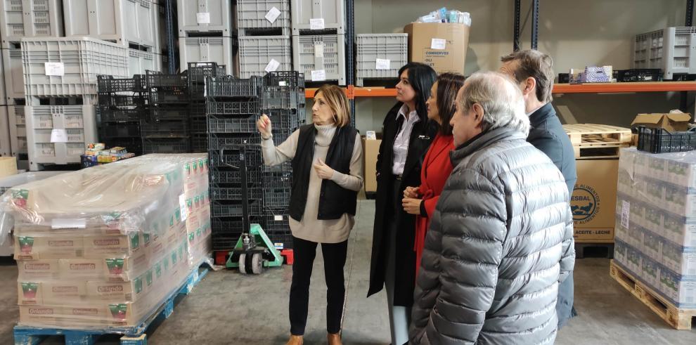El Banco de Alimentos de Huesca recibirá 50.000 euros del Gobierno de Aragón El Banco de Alimentos de Huesca recibirá 50.000 euros del Gobierno de Aragón