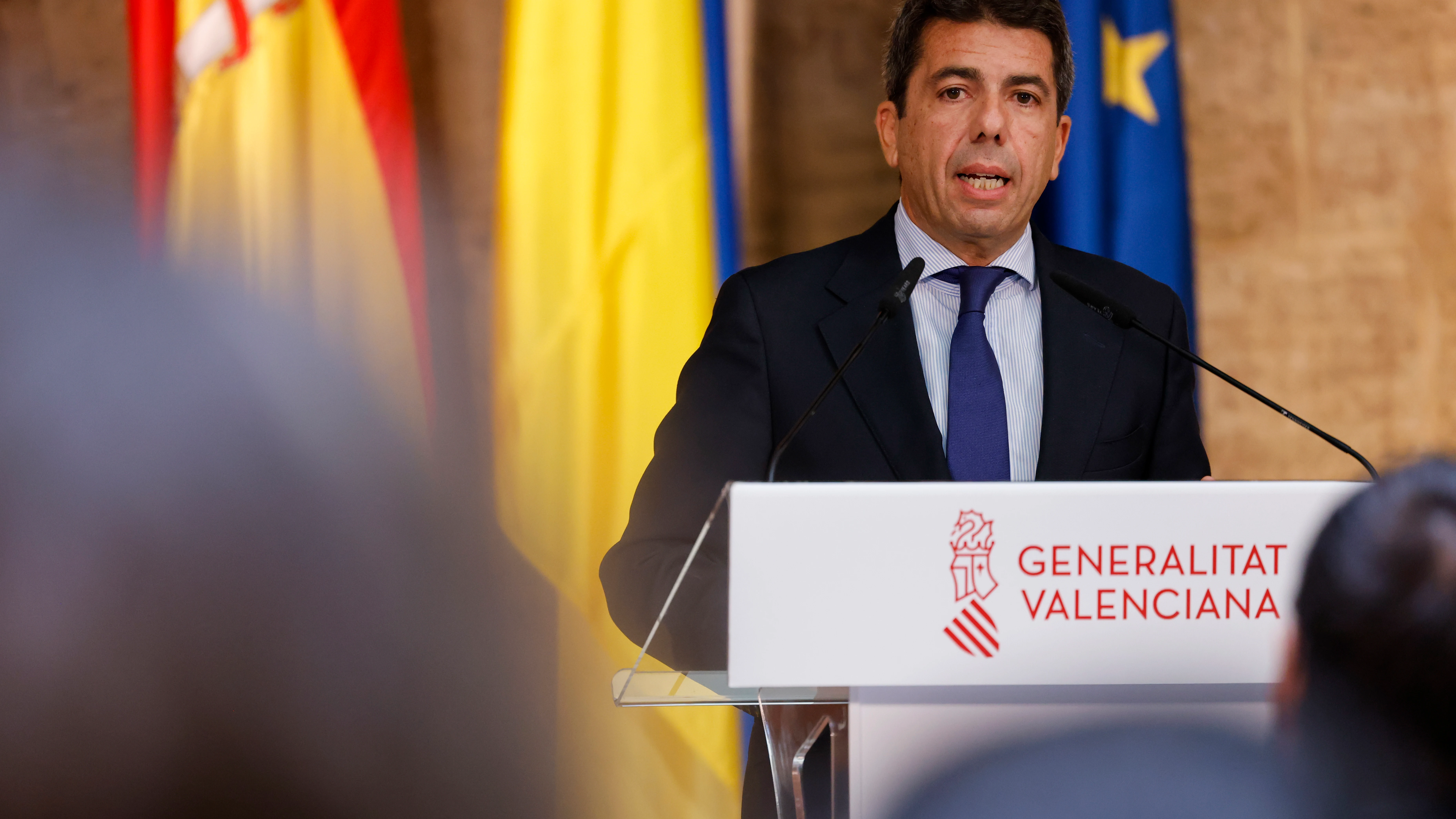 El president de la Generalitat, Carlos Mazón. El president de la Generalitat, Carlos Mazón.