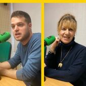 Álvaro Bilbao, concejal del Ayto. de Palencia y Charo Diez, alcaldesa de Autilla del Pino