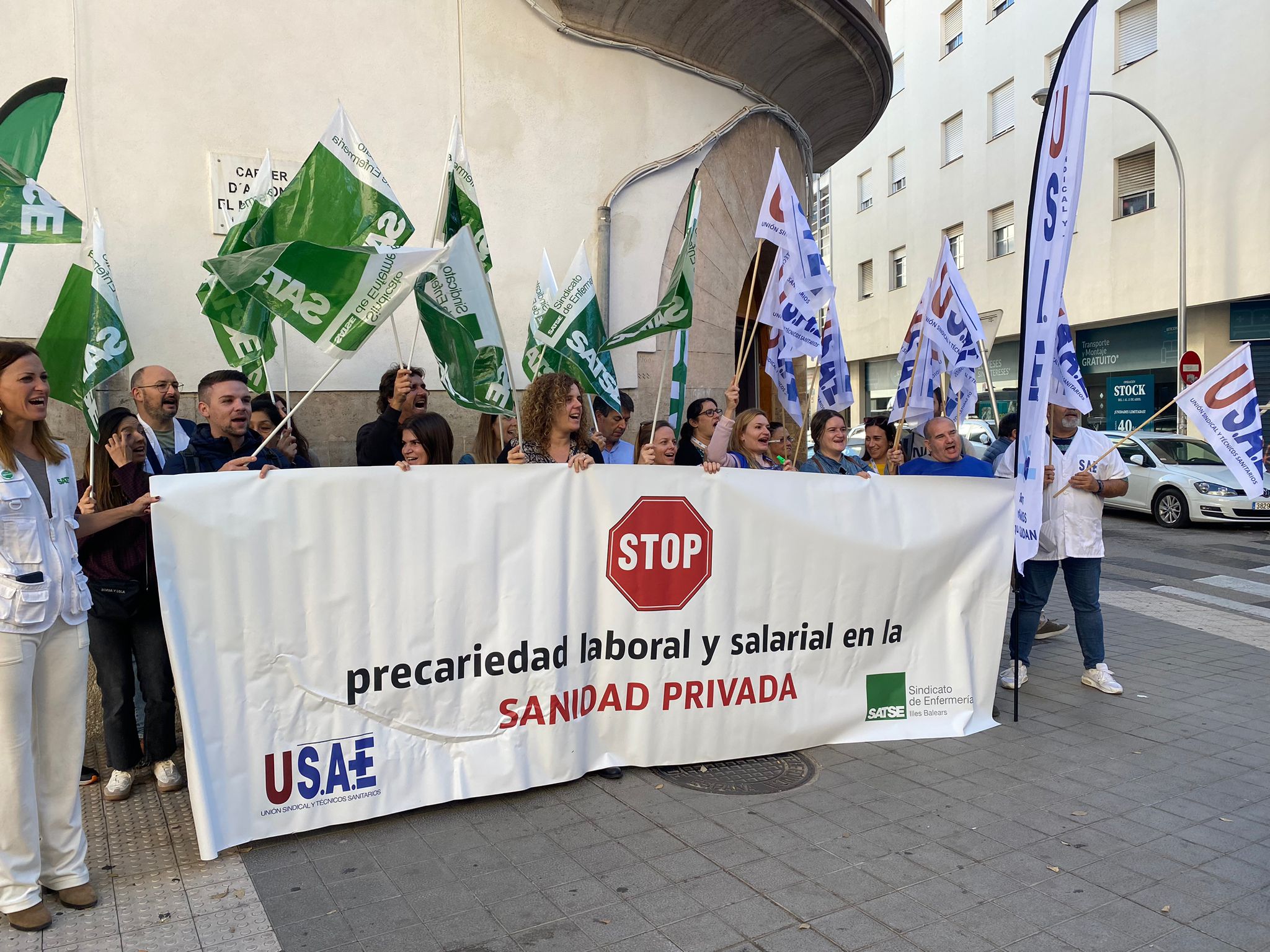 Satse rechaza firmar el convenio de la sanidad privada en Baleares por "condenar a la precariedad laboral y profesional" Satse rechaza firmar el convenio de la sanidad privada en Baleares por "condenar a la precariedad laboral y profesional"
