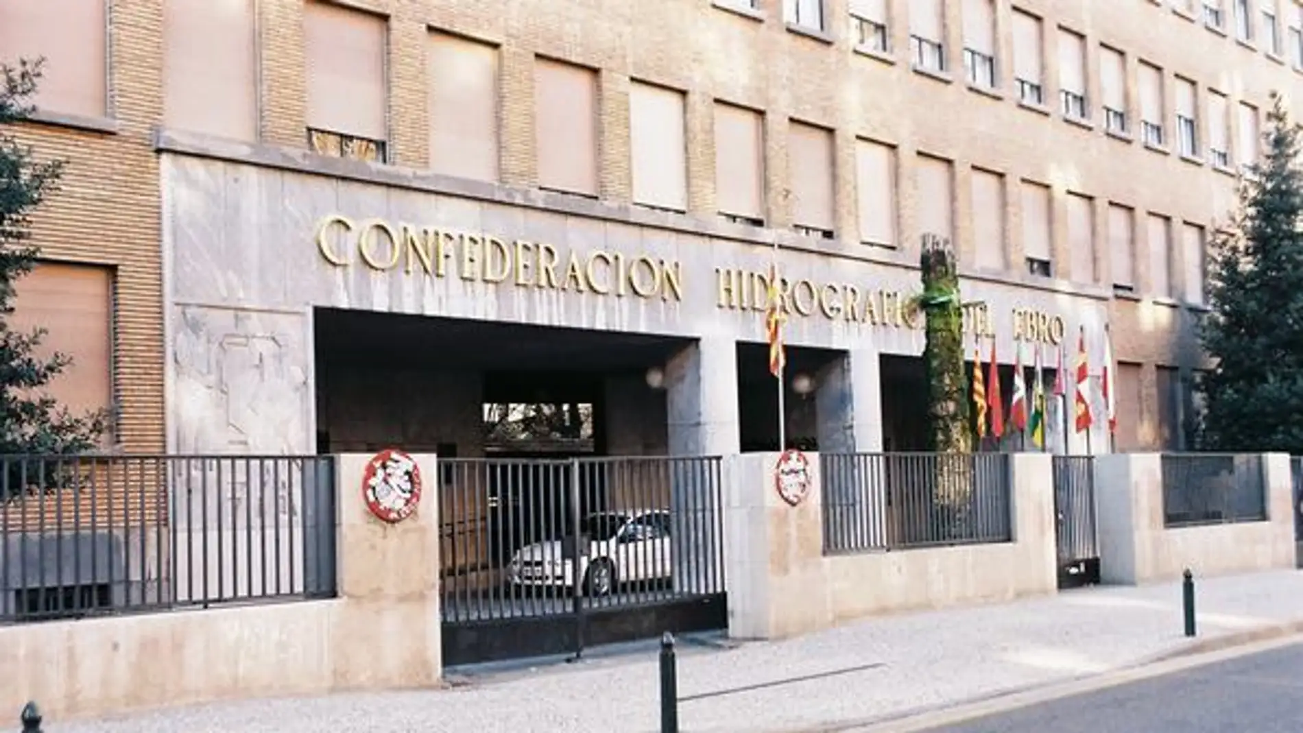 Sede de la CHE en Zaragoza