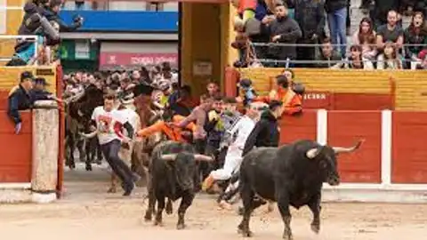 Encierro en Guadalajara. Encierro en Guadalajara.