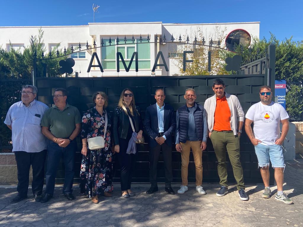 Diputación destina 60.000 euros a obras del centro de AMAFI Diputación destina 60.000 euros a obras del centro de AMAFI