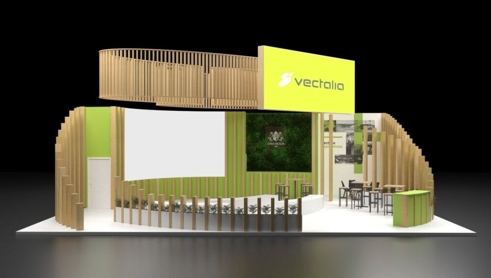 Prototipo del están de Vectalia en FITUR 