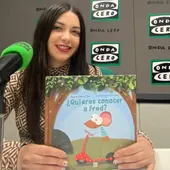 Raquel García, autora del libro ¿Quieres conocer a Fred?. Raquel García, autora del libro ¿Quieres conocer a Fred?.