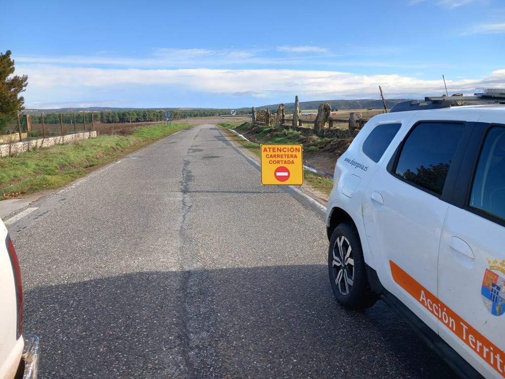 La Diputación alerta ante los problemas con las inundaciones de carreteras provinciales La Diputación alerta ante los problemas con las inundaciones de carreteras provinciales