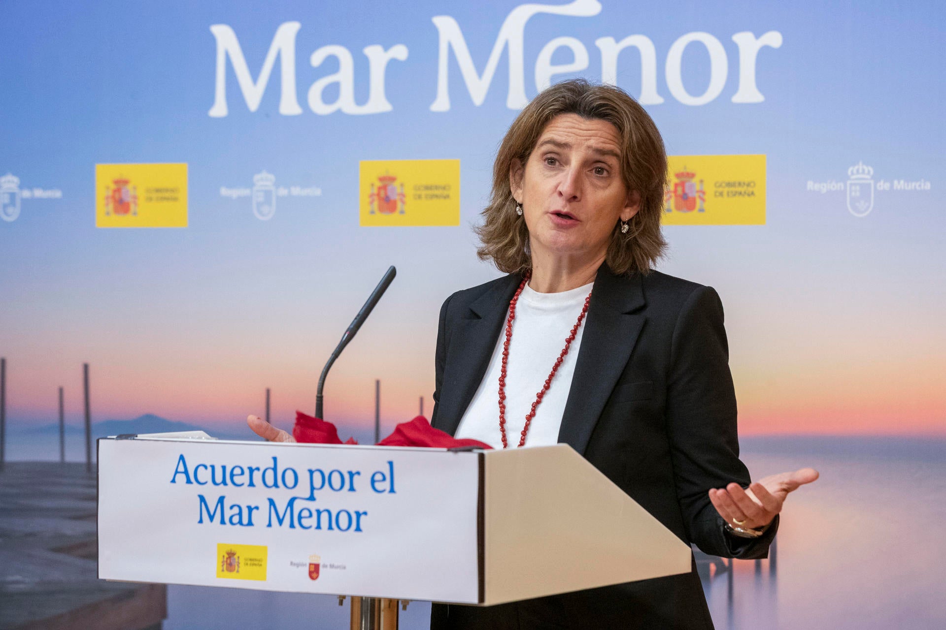 Teresa Ribera, a la Xunta sobre los pellets: "No podríamos invadir las playas para recoger lo que no nos han pedido" Teresa Ribera, a la Xunta sobre los pellets: "No podríamos invadir las playas para recoger lo que no nos han pedido"