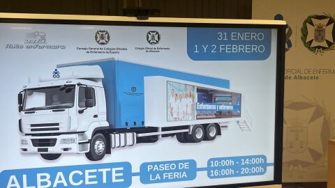 El &quot;trailer sanitario&quot; pasar&aacute; por la capital del 31 de enero al 2 de febrero