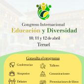 Hoy se ha presentado el Congreso Internacional de Educación y Diversidad en Caja Rural de Teruel