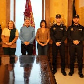 Ocho agentes de la Policía Local toman posesión como funcionarios de carrera en Orihuela 