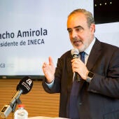 El presidente de INECA, Nacho Amirola