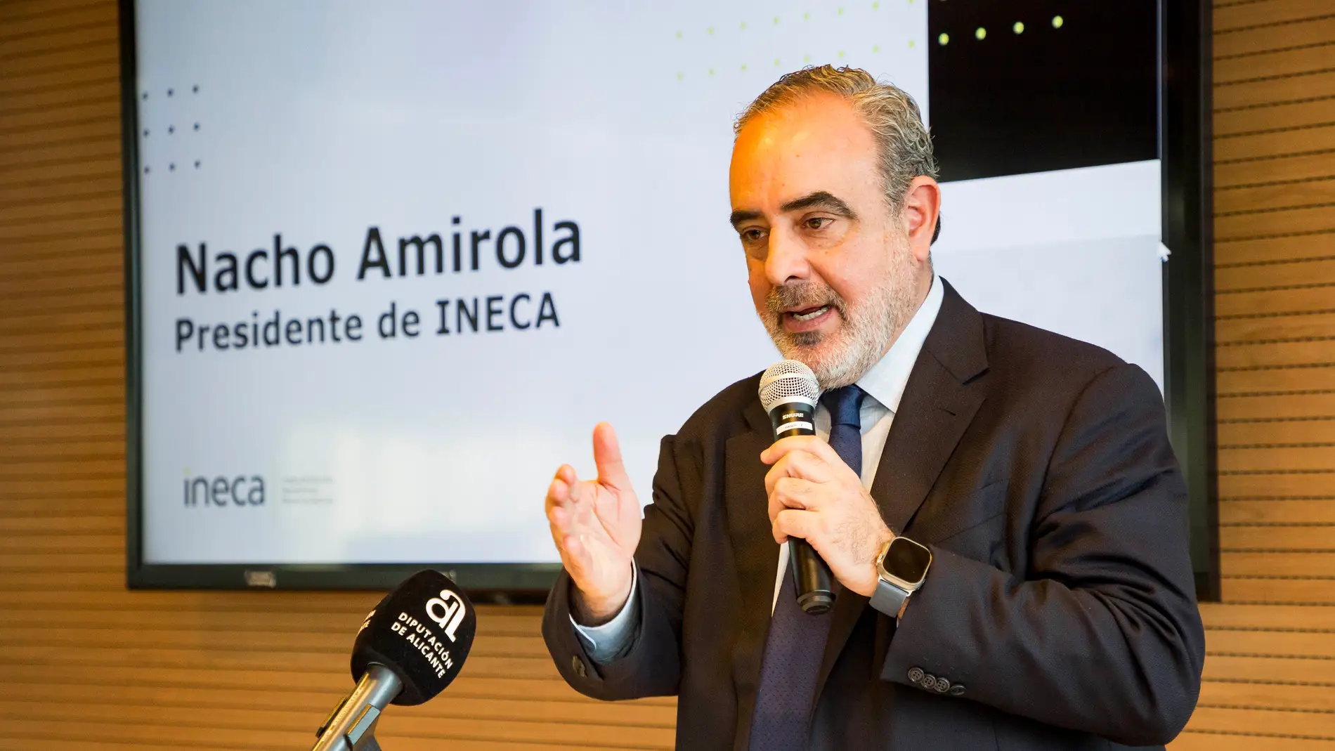 El presidente de INECA, Nacho Amirola