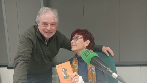Remei S&aacute;nchez y Joan Asensi, actores del grupo. de teatro Baladre