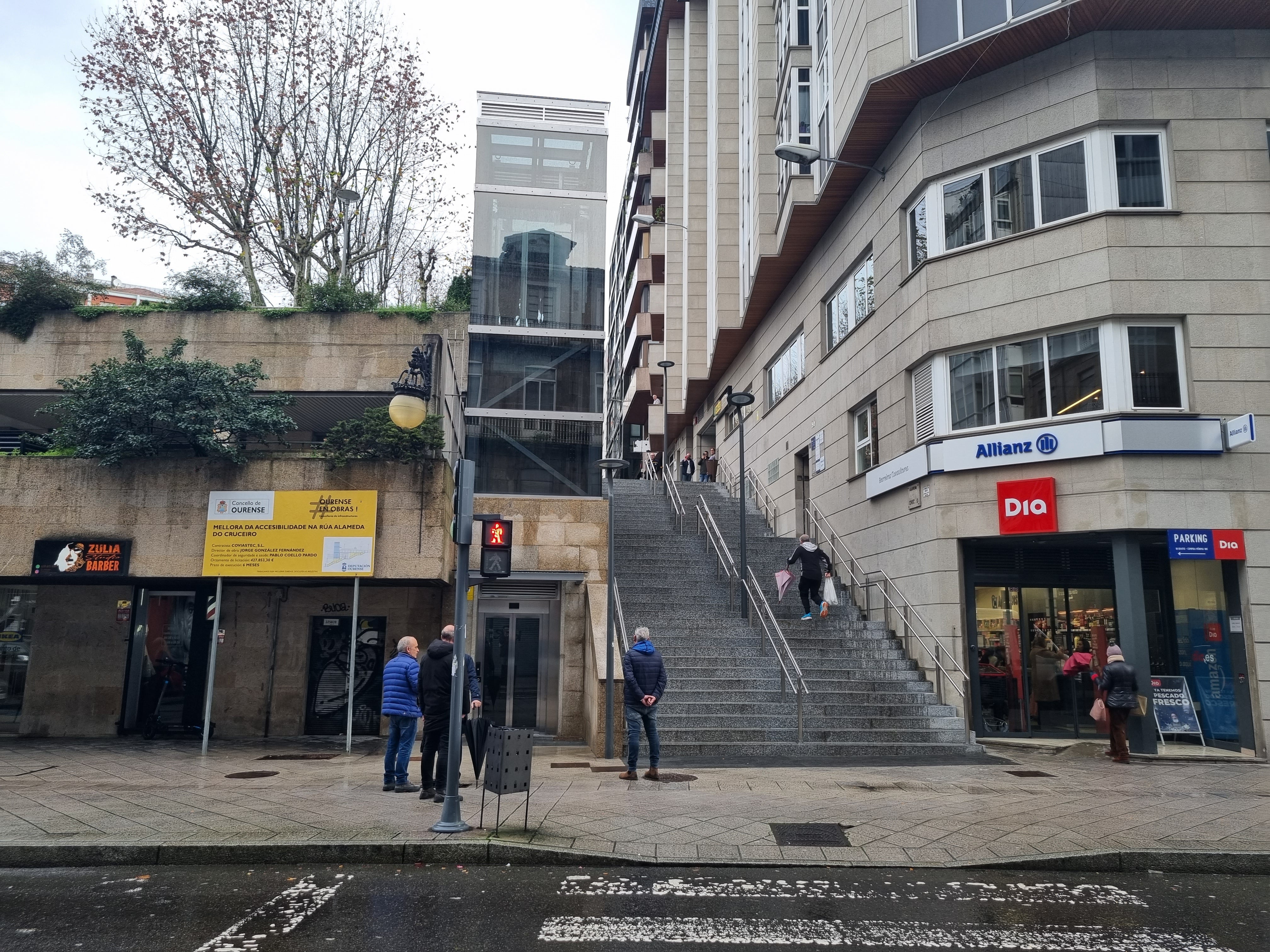 Entra en servizo o novo ascensor entre a rúa do Progreso e a Alameda do Cruceiro Entra en servizo o novo ascensor entre a rúa do Progreso e a Alameda do Cruceiro