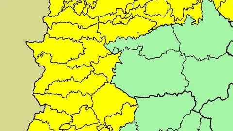 Alerta Amarilla en toda la región por lluvias Alerta Amarilla en toda la región por lluvias